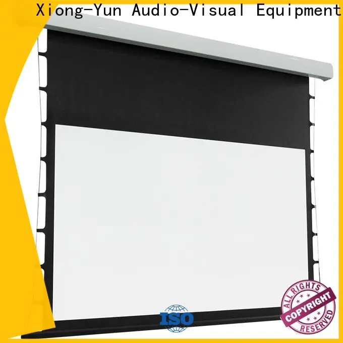 XY Screens tensioned projector screen supplier for household 1