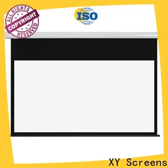 XY Screens motorised projector screen wholesale for home 1