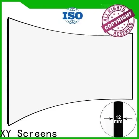 XY Screens mini curved projector screen wholesale for ktv 1
