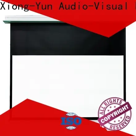 coated fixed projector screen design for home 1