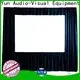 XY Screens curved outdoor projector screen personalized 1