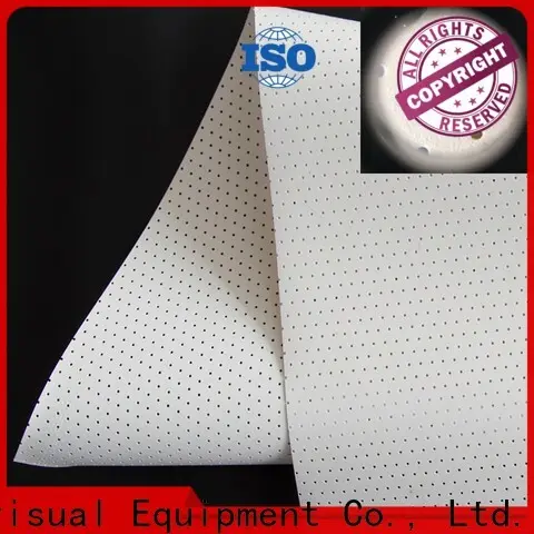 XY Screens acoustic screen material directly sale for motorized projection screen 1