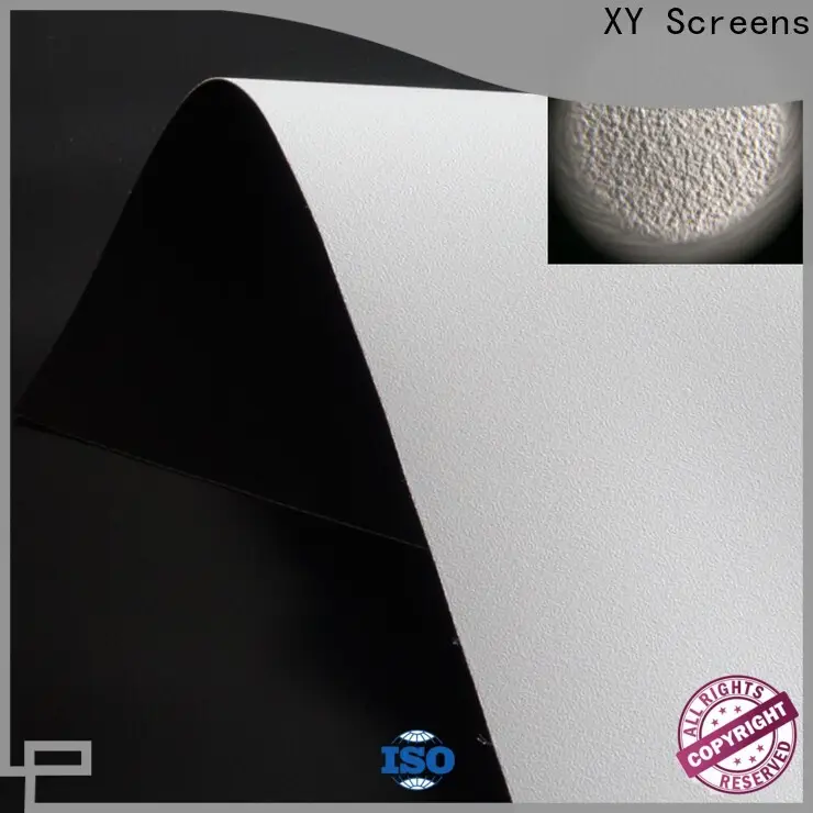 XY Screens standard projector fabric inquire now for thin frame projector screen 1