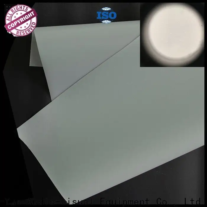flexible Rear Fabrics design for fixed frame projection screen 1