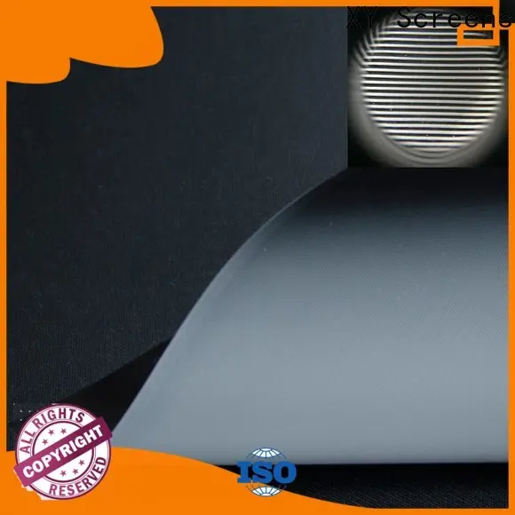 XY Screens light rejecting projector cloth customized for thin frame projector screen 1