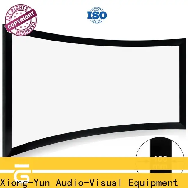 XY Screens curved cinema projector from China for indoors 1