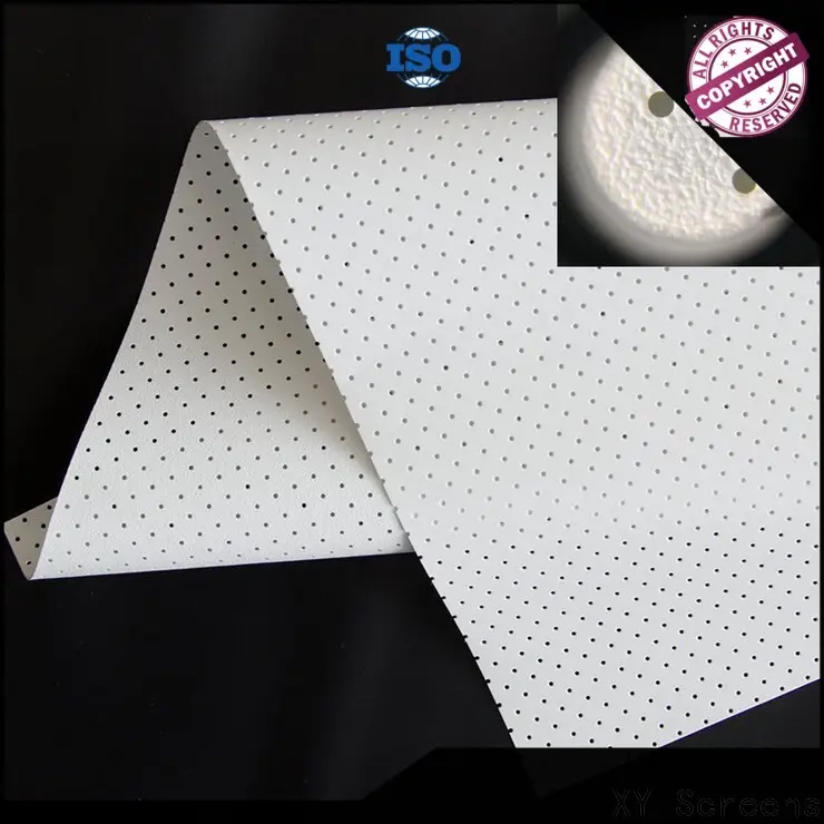 XY Screens perforating Acoustically Transparent Fabrics directly sale for motorized projection screen 1