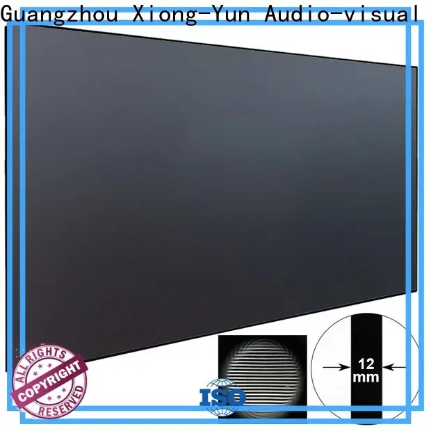 XY Screens light rejecting short throw theater projector series for movies 1