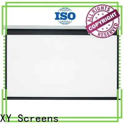 retractable Home theater projection screen personalized for rooms 1