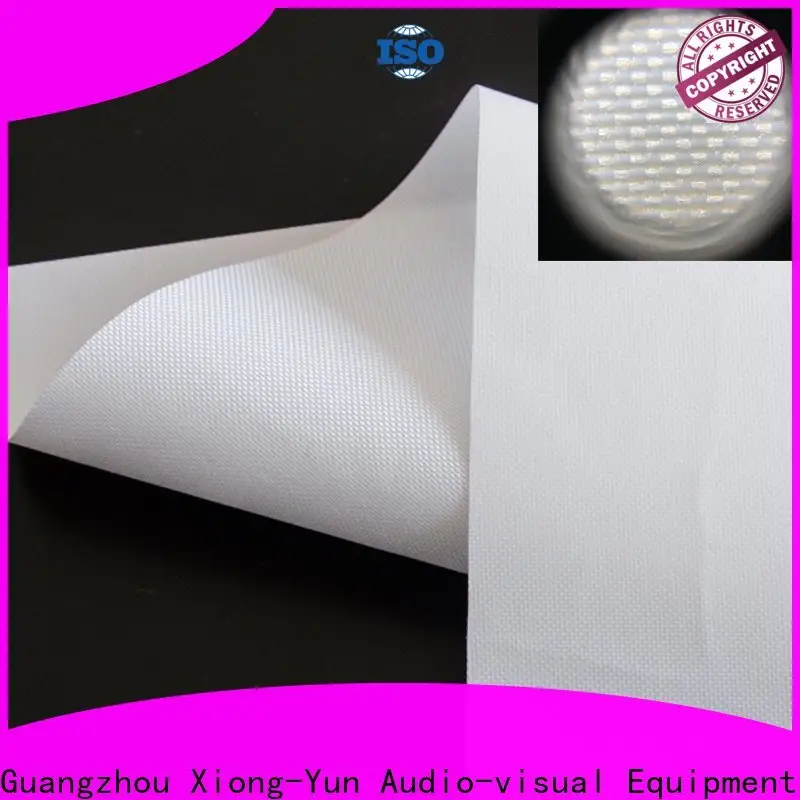 flexible Rear Fabrics factory for motorized projection screen 1