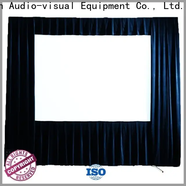 XY Screens retractable outdoor movie projector factory price for public 1