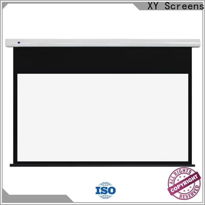 XY Screens electric projector screen factory price for rooms 1