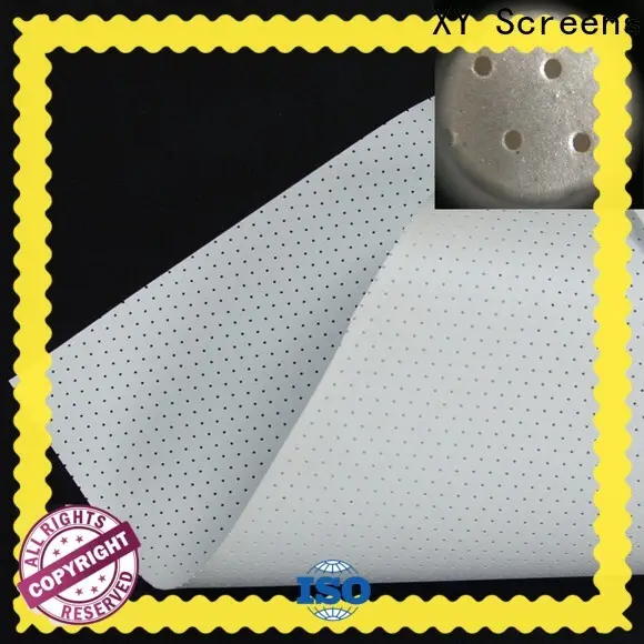 XY Screens acoustically transparent screen directly sale for fixed frame projection screen1 1