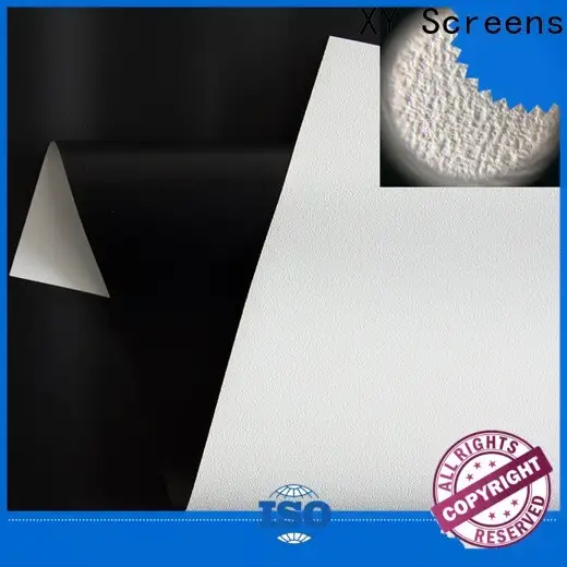 XY Screens projector screen fabric china design for motorized projection screen2 1