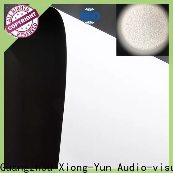 XY Screens front and rear fabric with good price for thin frame projector screen3 1