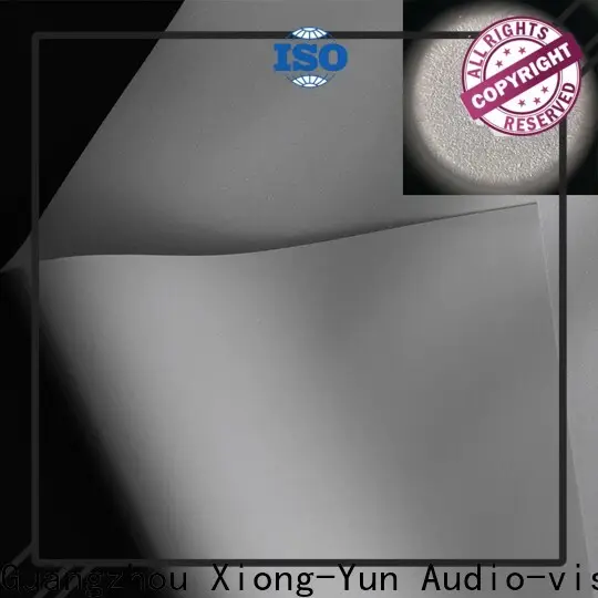 XY Screens front and rear fabric with good price for projector screen 1
