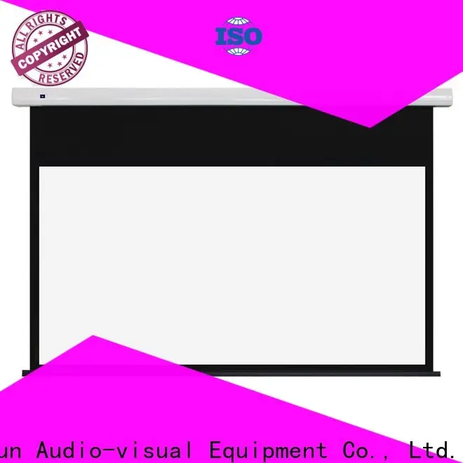 intelligent motorised projector screen personalized for rooms1 1