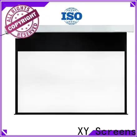XY Screens intelligent Home theater projection screen factory price for indoors 1