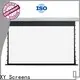 manual tensioned projector screen personalized for living room 1