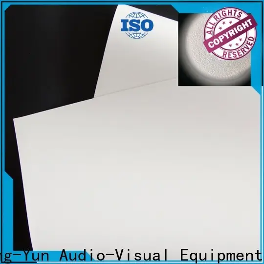 professional front fabrics inquire now for fixed frame projection screen 1