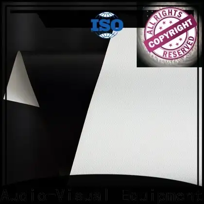 XY Screens hard screen front and rear fabric factory for fixed frame projection screen 1