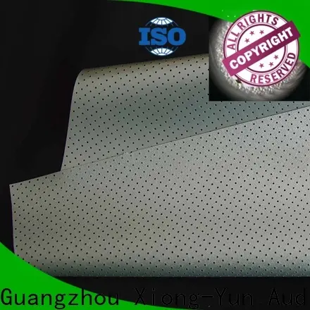 XY Screens perforating acoustic absorbing fabric customized for fixed frame projection screen 1