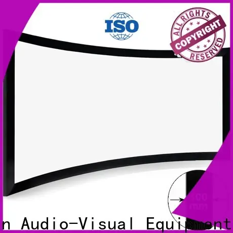 widescreen curved projector screen diy directly sale for indoors 1