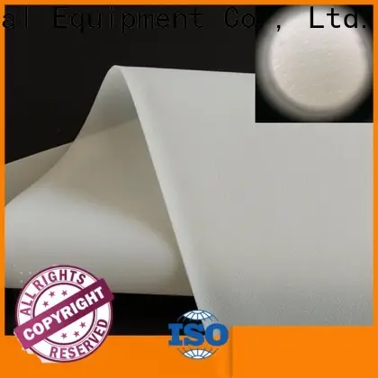 XY Screens hard rear projection fabric design for fixed frame projection screen1 1