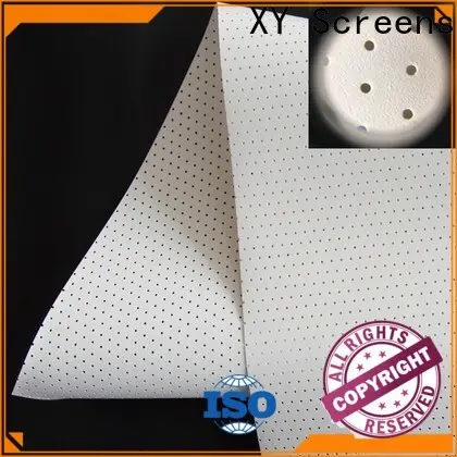 XY Screens acoustically transparent screen material manufacturer for projector screen1 1
