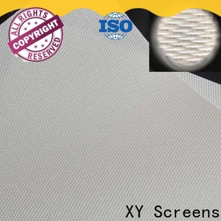 XY Screens acoustically transparent screen material from China for motorized projection screen 1