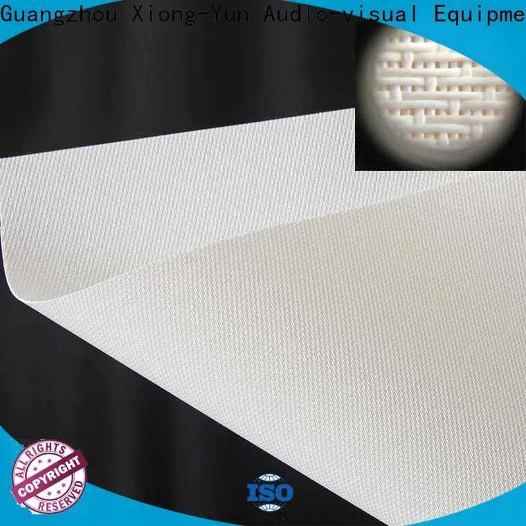 XY Screens acoustically transparent screen customized for fixed frame projection screen 1