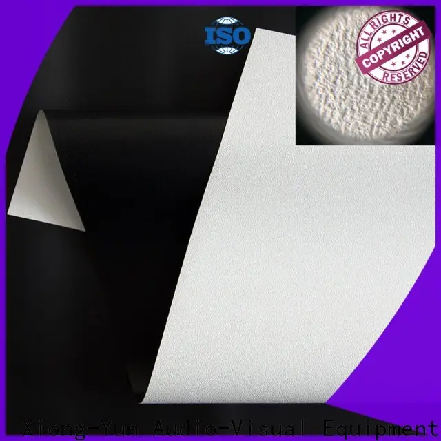 XY Screens quality projector screen fabric china factory for thin frame projector screen 1