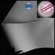 flexible front and rear fabric design for motorized projection screen 1