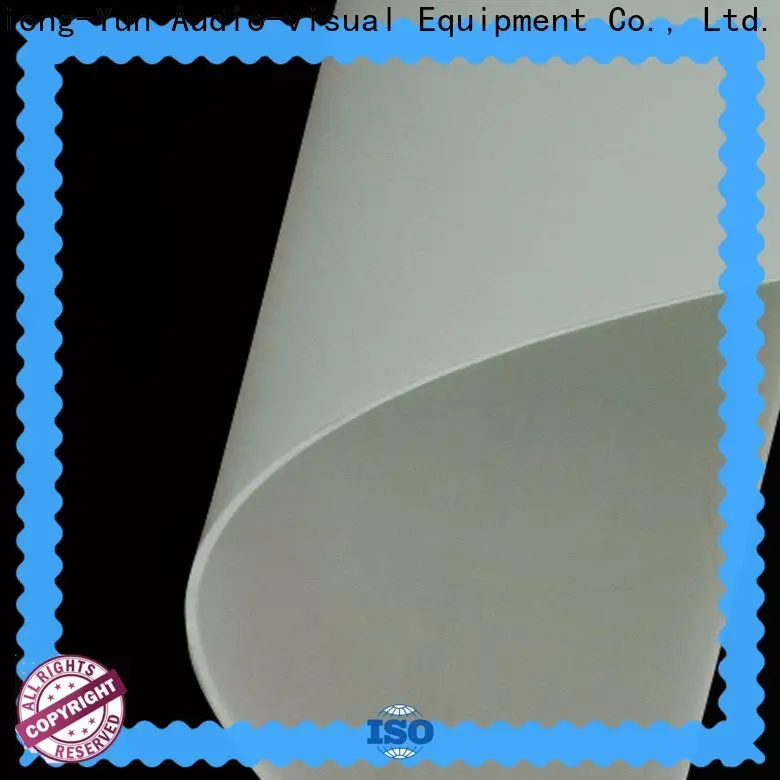 XY Screens transparent Rear Fabrics with good price for projector screen1 1