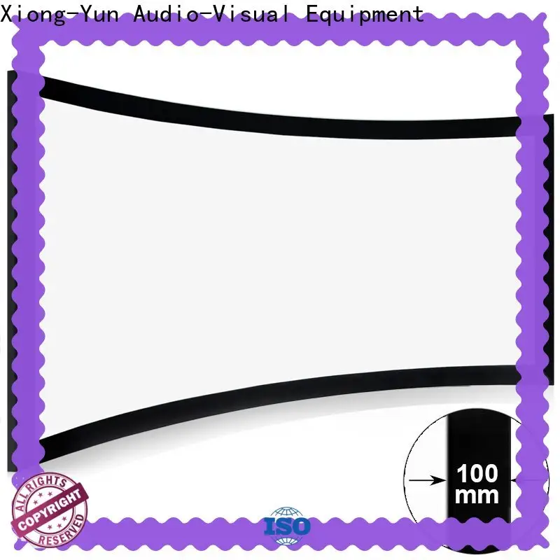 XY Screens curved cinema projector series for theater 1