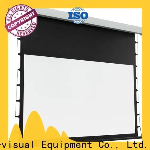 electric tab tension screen personalized for living room 1
