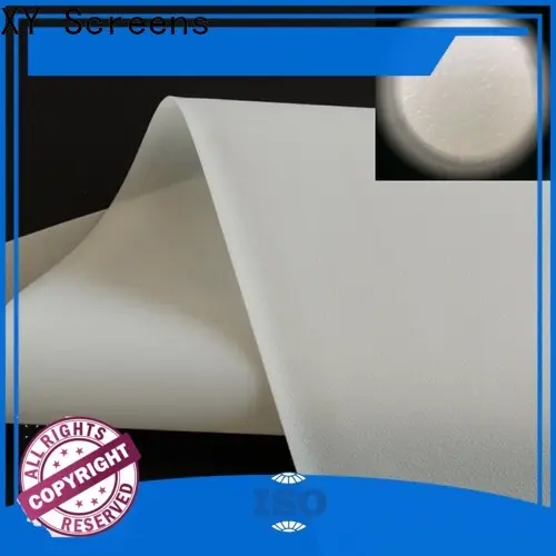 XY Screens hard rear projection fabric design for fixed frame projection screen2 1