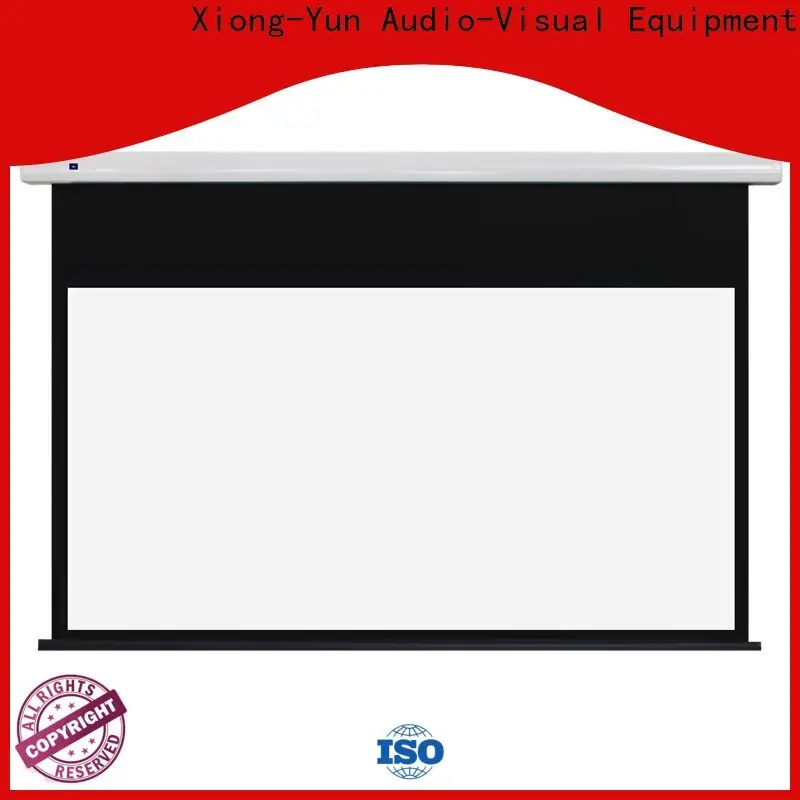XY Screens stable fixed projector screen inquire now for indoors 1