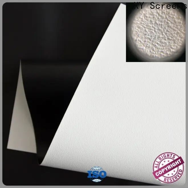 XY Screens flexible front fabrics with good price for motorized projection screen 1