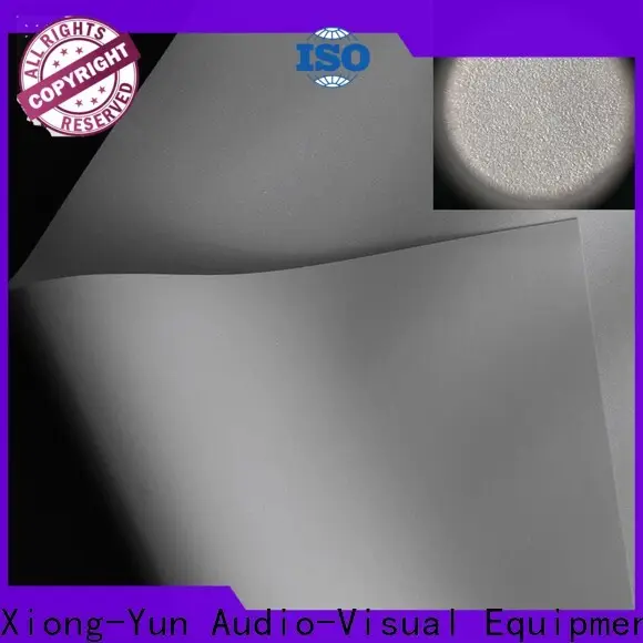 XY Screens flexible projector fabric with good price for motorized projection screen 1
