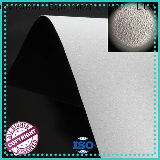 XY Screens normal front fabrics design for motorized projection screen 1