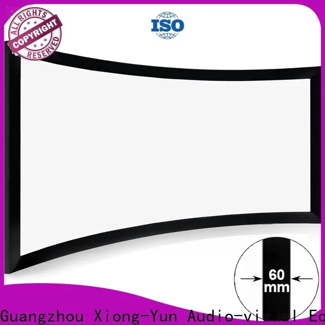 XY Screens Home Entertainment Curved Projector Screens supplier for home cinema 1
