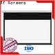 curved Motorized Projection Screen factory price for indoors 1