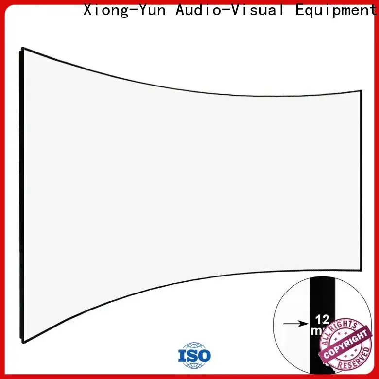 XY Screens Home Entertainment Curved Projector Screens factory price for ktv 1