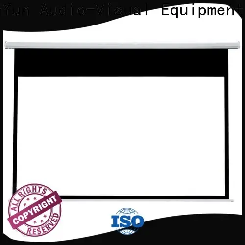 intelligent motorized projector screen supplier for rooms 1