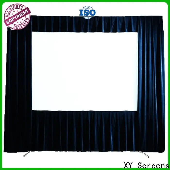 XY Screens outdoor movie projector factory price for square 1