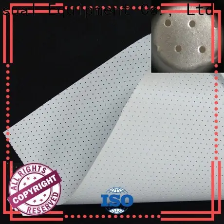 XY Screens acoustic absorbing fabric customized for projector screen 1