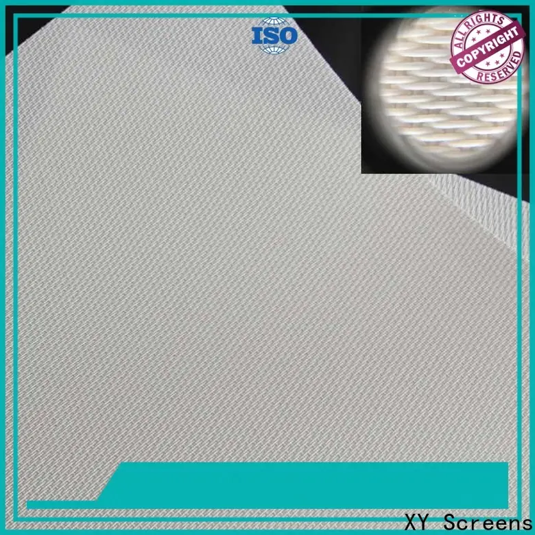 XY Screens perforating best acoustically transparent screen manufacturer for motorized projection screen 1