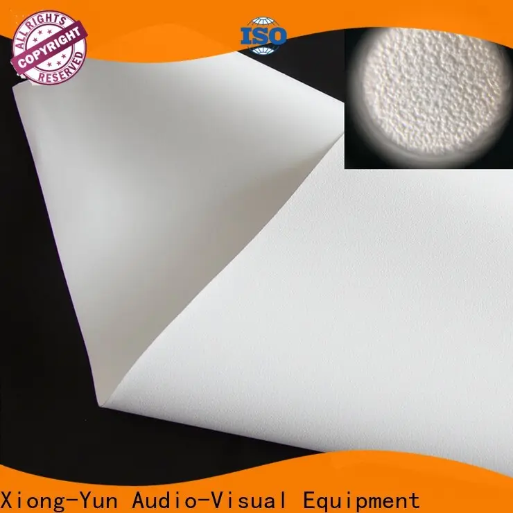 XY Screens durable projector fabric inquire now for fixed frame projection screen 1