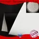 metallic front fabrics design for motorized projection screen 1